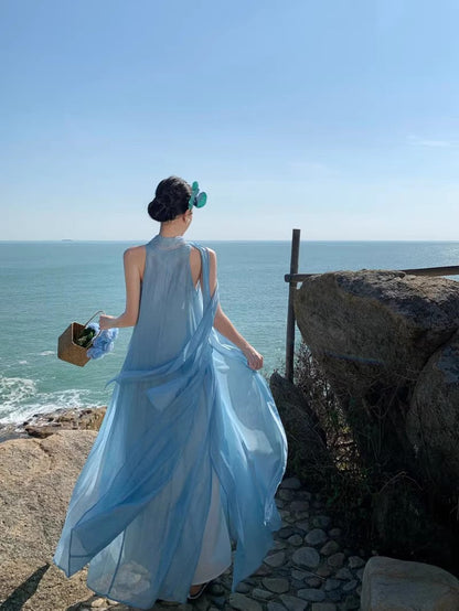 A Line Long Stunning Evening Gown Party Prom Dress       S7303