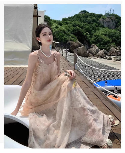 A Line Pink Long Stunning Evening Gown Party Prom Dress       S7285