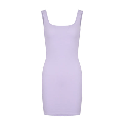 European and American style summer mini hip skirt show body suspender dress 2025 new R3050