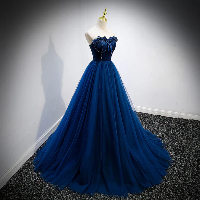 omberprom A Line Long Formal Dress Sweetheart Prom Dress Off Shoulder Elegant Wholesale
