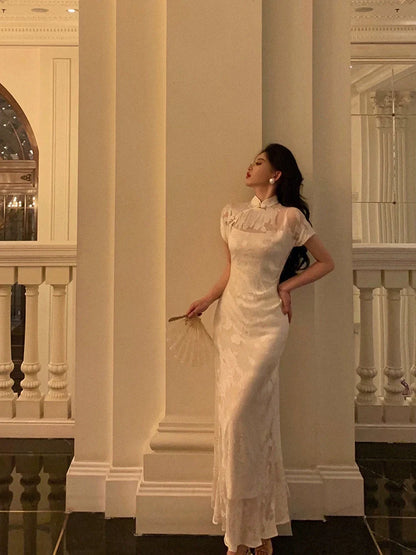 Cheongsam dress women new style party dress     S5598