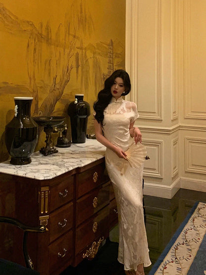 Cheongsam dress women new style party dress     S5598