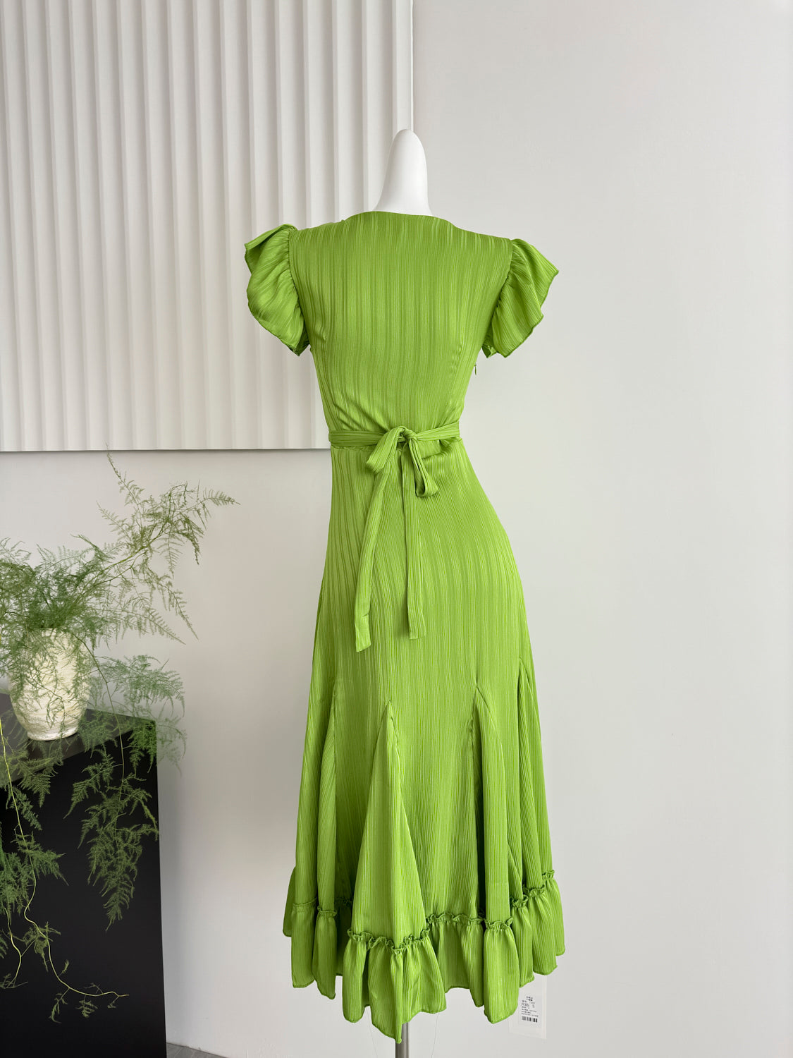 Alice Dream Tea Break French Temperament Long Dress High Waist Slim New Style Dress R2170