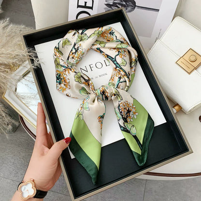New Fashion Elegant Versatile Soft Fabric Silk Scarf TP3131