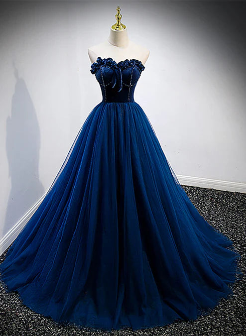 omberprom A Line Long Formal Dress Sweetheart Prom Dress Off Shoulder Elegant Wholesale