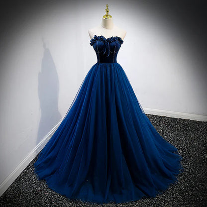 omberprom A Line Long Formal Dress Sweetheart Prom Dress Off Shoulder Elegant Wholesale