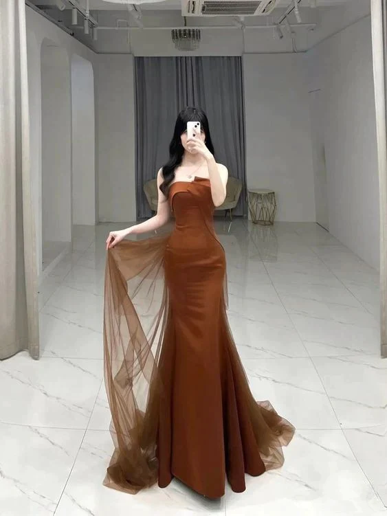 Stunning and Elegant Princess Party Wear Gown Prom Dresses Y1871
