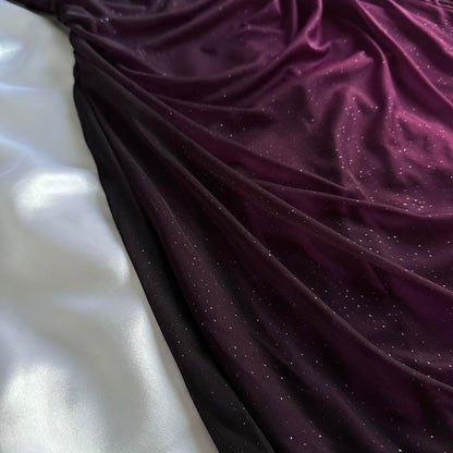 Gorgeous Purple Strap Long Prom Dresses Formal Dress Woman Elegant