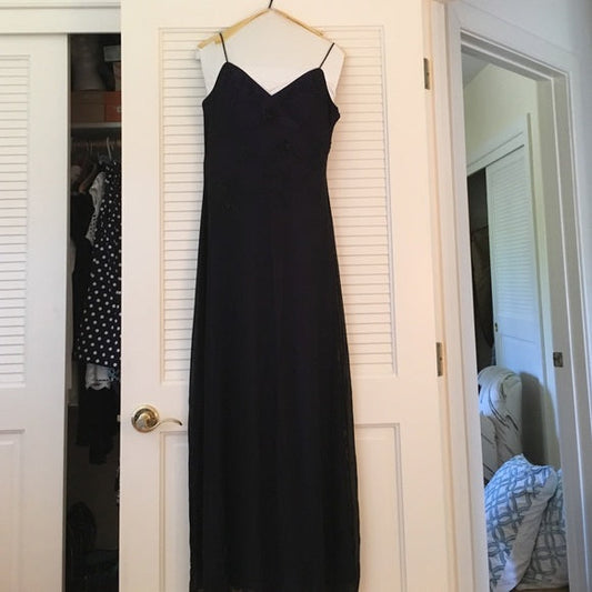 Sexy Mermaid Prom Gown With Straps Navy Blue Prom Dresses P1853