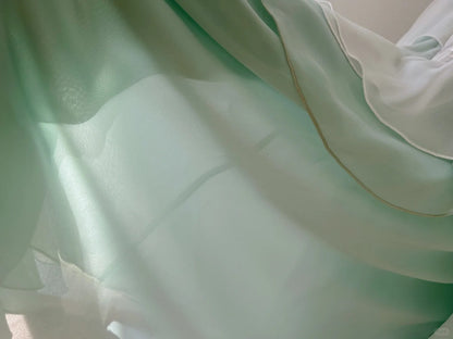 Beautiful Spaghetti Strap Mermaid Beaded Chiffon Prom Dress P3437