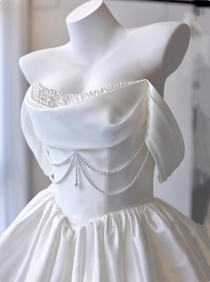 Elegant Satin One Shoulder Short Birthday Dress Homecoming Dress P3736
