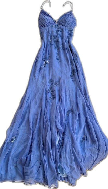 Modest A line Spaghetti Straps Prom Dresses 21th Birthday Outfits P440