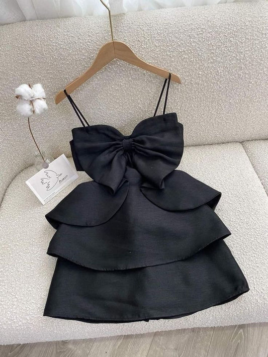 Simple Straps White Birthday Dresses Birthday Outfits P795