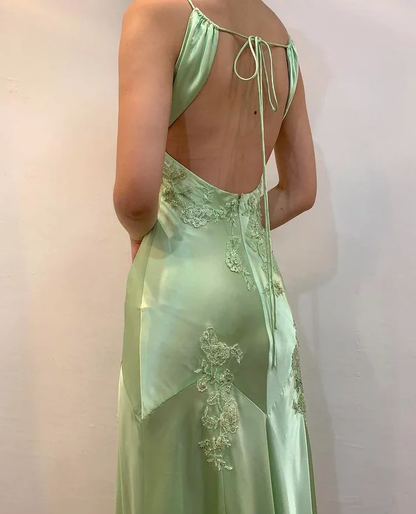Charming Hot Pink Long Evening Gown Beaded Prom Dress Party Dress Y7526