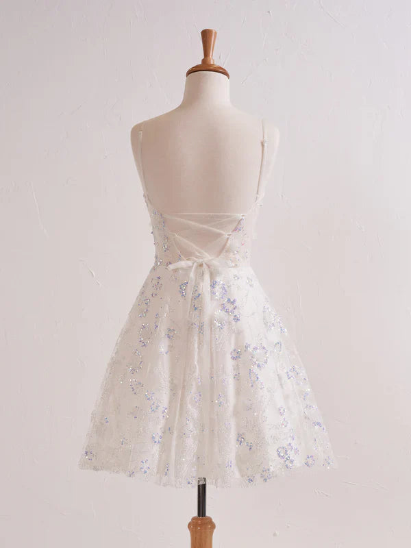 omberprom A Line Short Prom Dress Graduation Dresses Sweetheart Homecoming Dresses