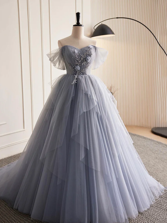 Beautiful Ball Gown Sweet 16 Dress Off Shoulder Party Dress P621