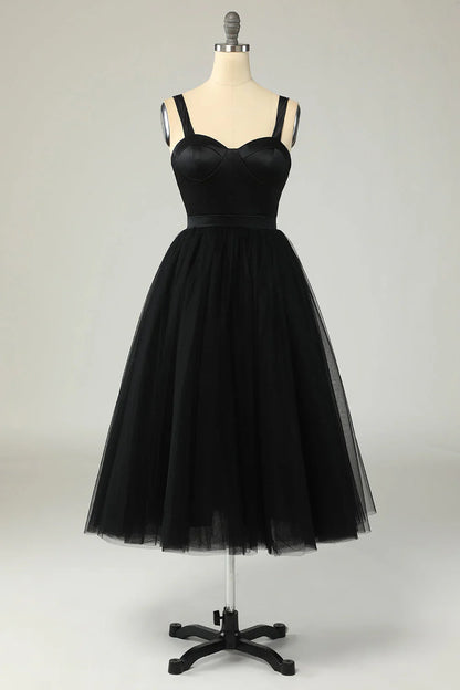 Sky Blue Tulle Cocktail Dress Tulle Homecoming Dresses