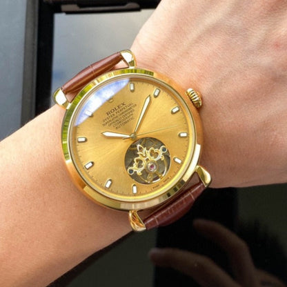 OYSTER PERPETUAL 44MM LEATHER