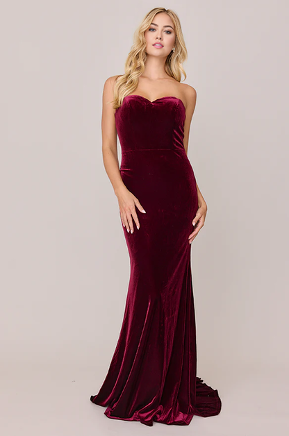 Liymcdress Fashionable Prom Dresses Velvet dress Long Bridesmaid Dress Wedding Guest Dresses