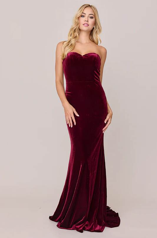 Liymcdress Fashionable Prom Dresses Velvet dress Long Bridesmaid Dress Wedding Guest Dresses