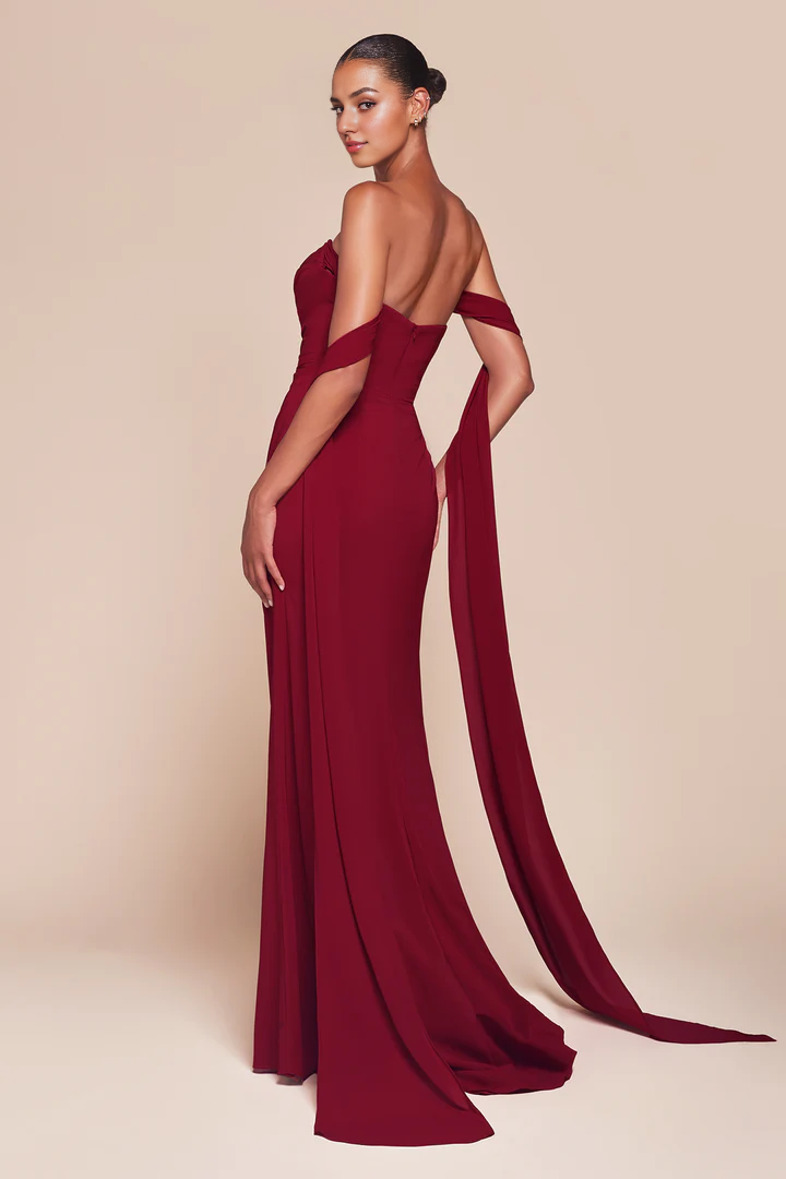 omberprom Elegant Dresses Gowns Evening Dresses Chiffon Fitted Convertible Gown Formal Dresses