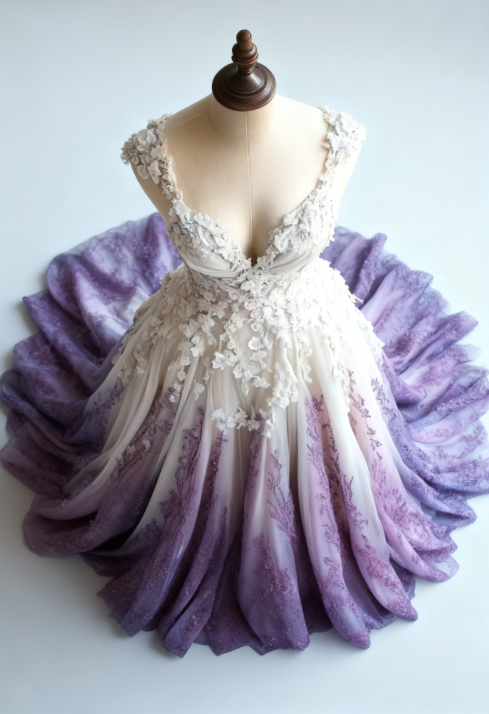 A-Line Straps Tulle Beaded Long Prom Dresses Applique Sweetheart Neck Prom Gowns