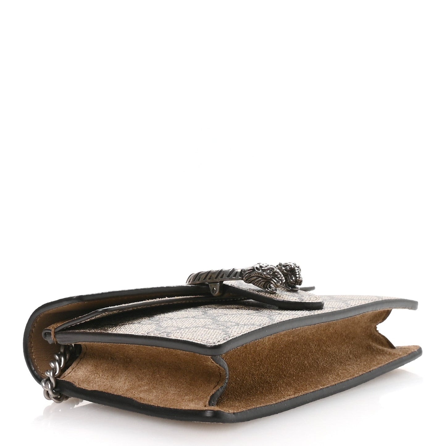 GG Supreme Monogram Super Mini Dionysus Shoulder Bag Taupe
