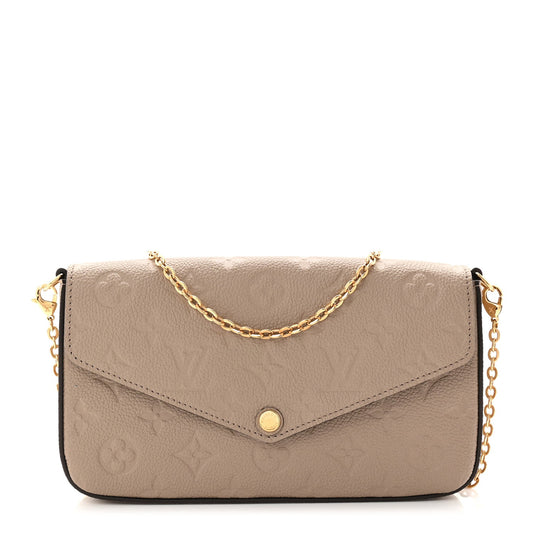Empreinte Pochette Felicie Chain Wallet Tourterelle