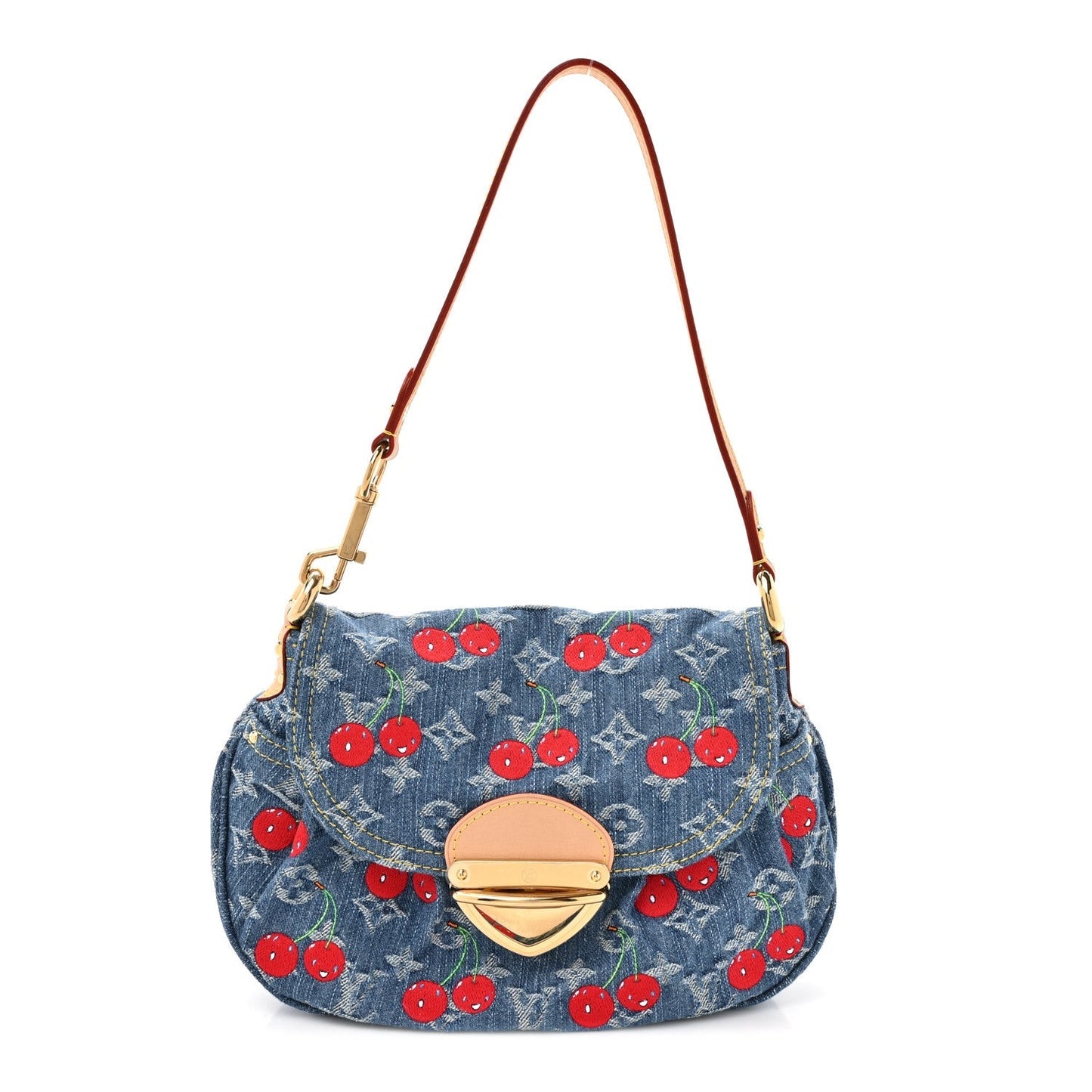 LV X TM Monogram Denim Cerises Sunset