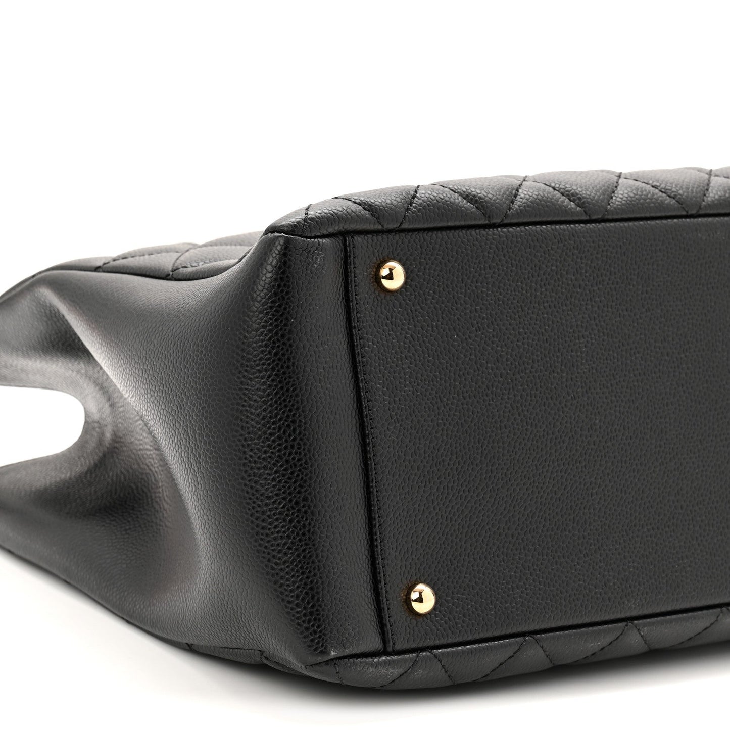 Caviar Quilted XL Grand Shopping Tote GST Black