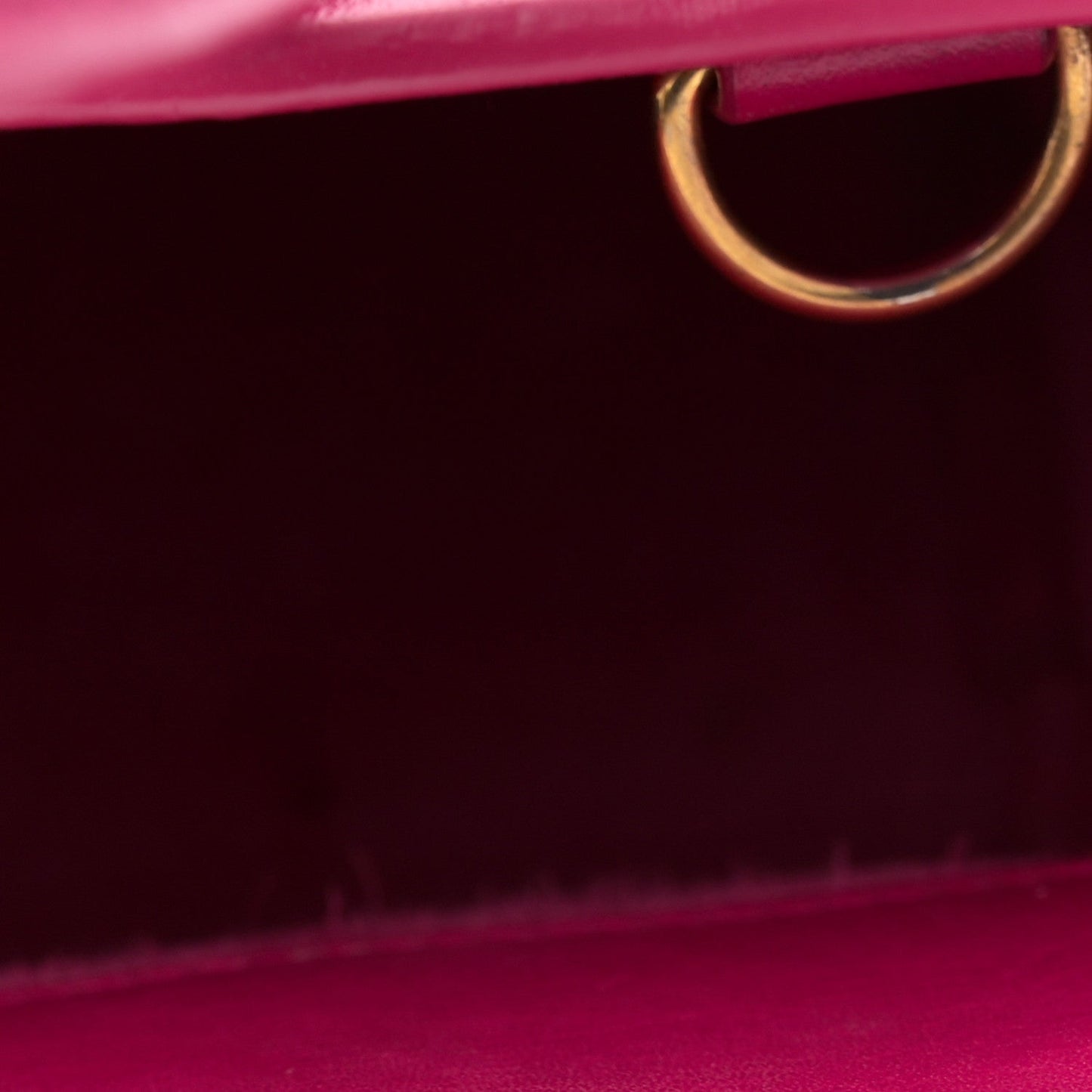 Calfskin Nano Sac De Jour Bubblegum