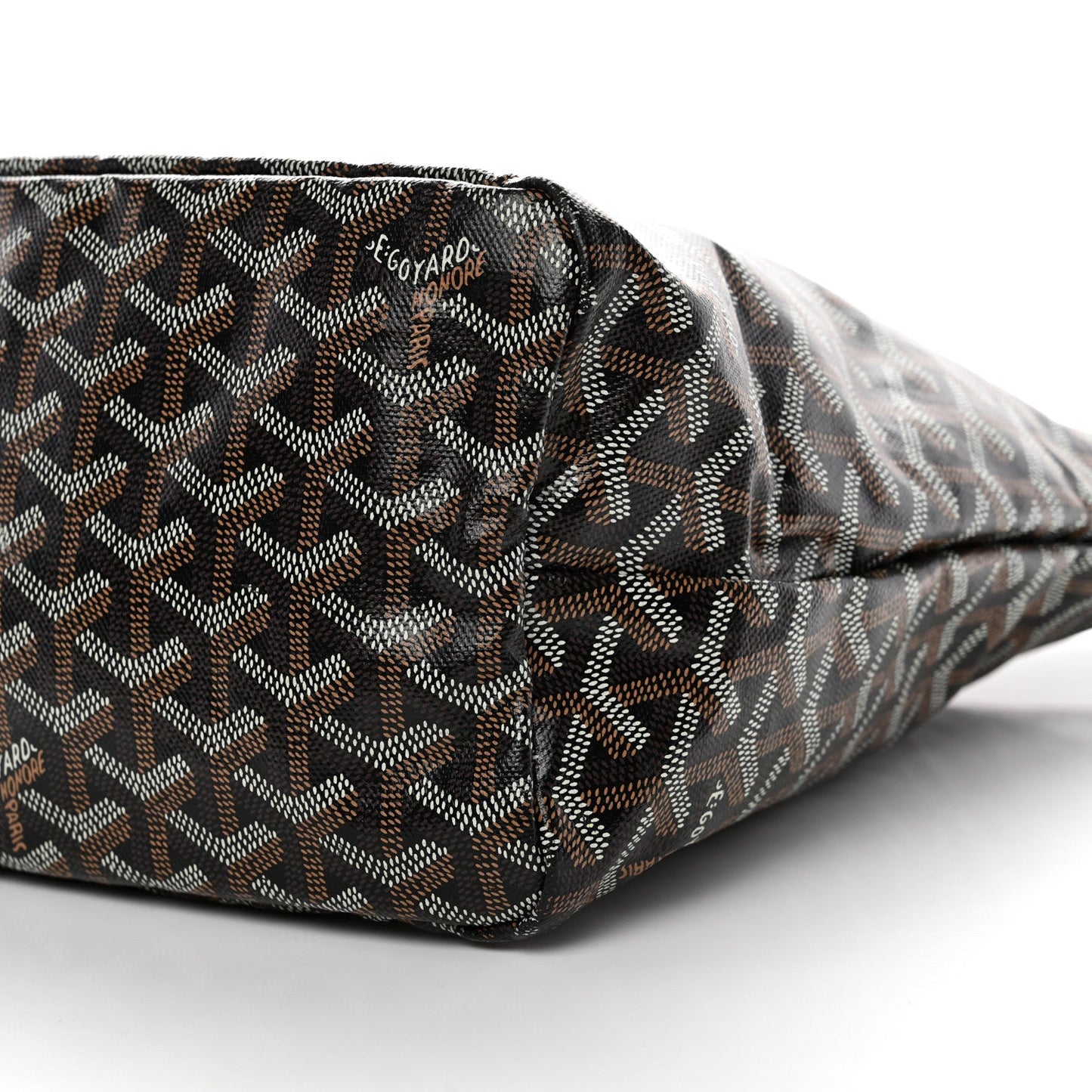 Goyardine Boheme Hobo Black Gold