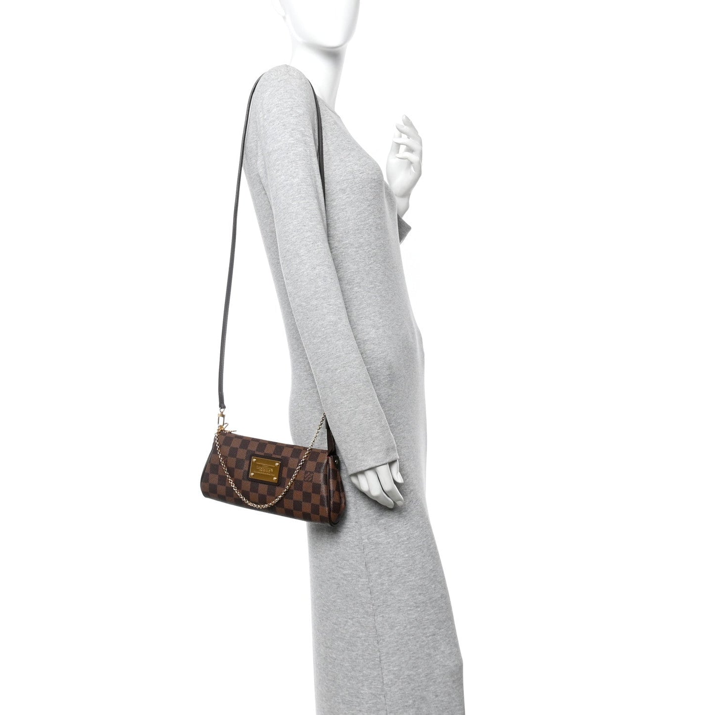 Damier Ebene Eva Clutch