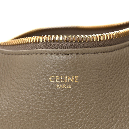 Supple Grained Calfskin Teen Lulu Shoulder Bag Souris