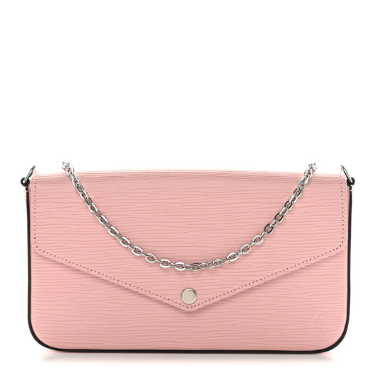 Epi Pochette Felicie Rose Ballerine