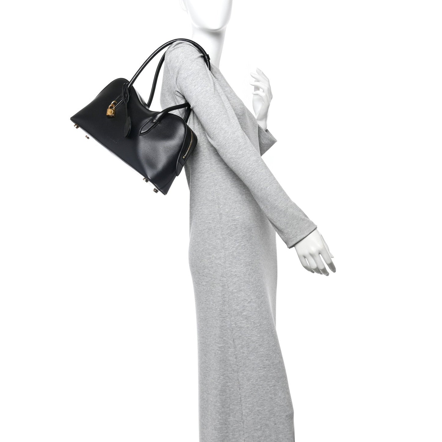 Eco Grainy Alter Mat Ryder Shoulder Bag Black