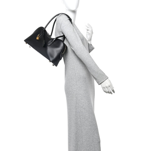 Eco Grainy Alter Mat Ryder Shoulder Bag Black