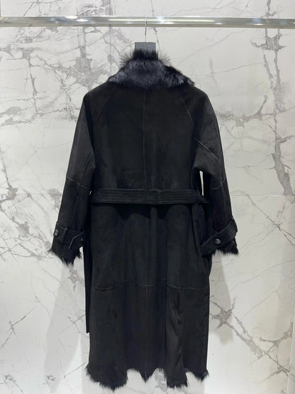 YSL 25S BELTED COAT STYLE 12