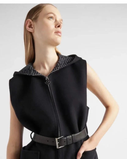 PRADA 25S WOOL VEST COAT 477