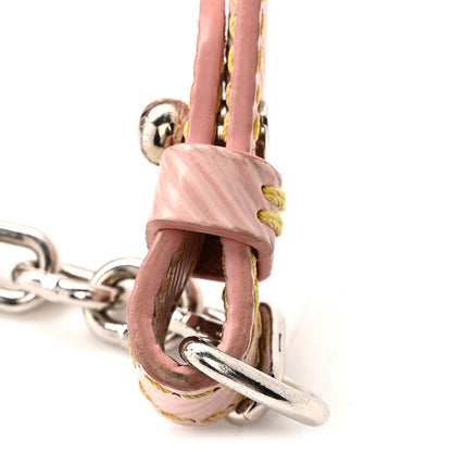 Epi Twist Shoulder Bag MM Rose Ballerine