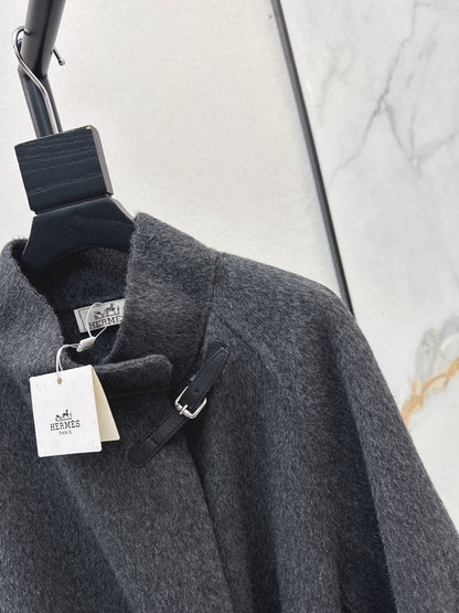 Hermes Vintage Jacket Gray in Wool