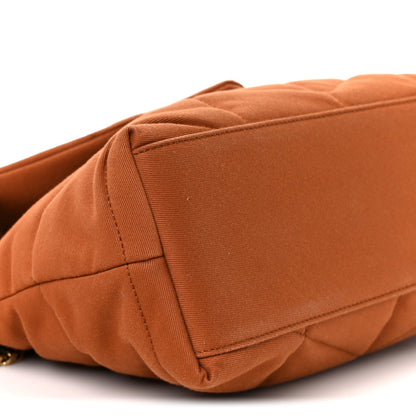Canvas Quilted Small Loulou Puffer Monogram Chain Satchel Hot Rust