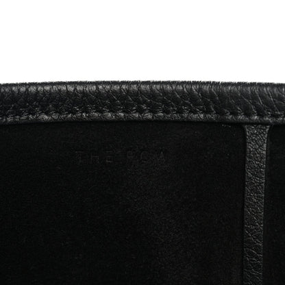 Grained Calfskin Large N/S Park Tote Black