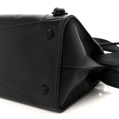 Grained Calfskin Neo Classic Black Hardware S City Black