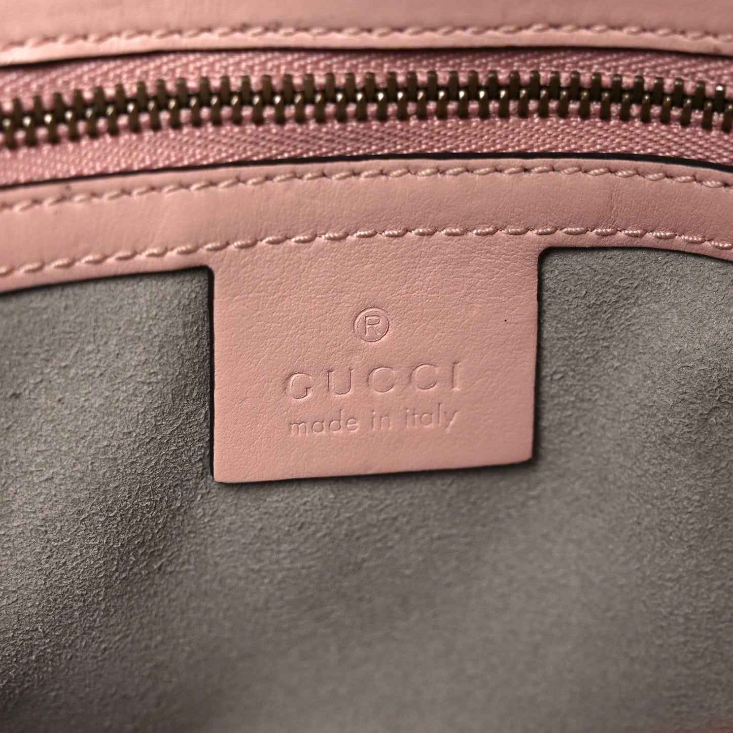 Calfskin Matelasse Small GG Marmont Shoulder Bag Porcelain Rose