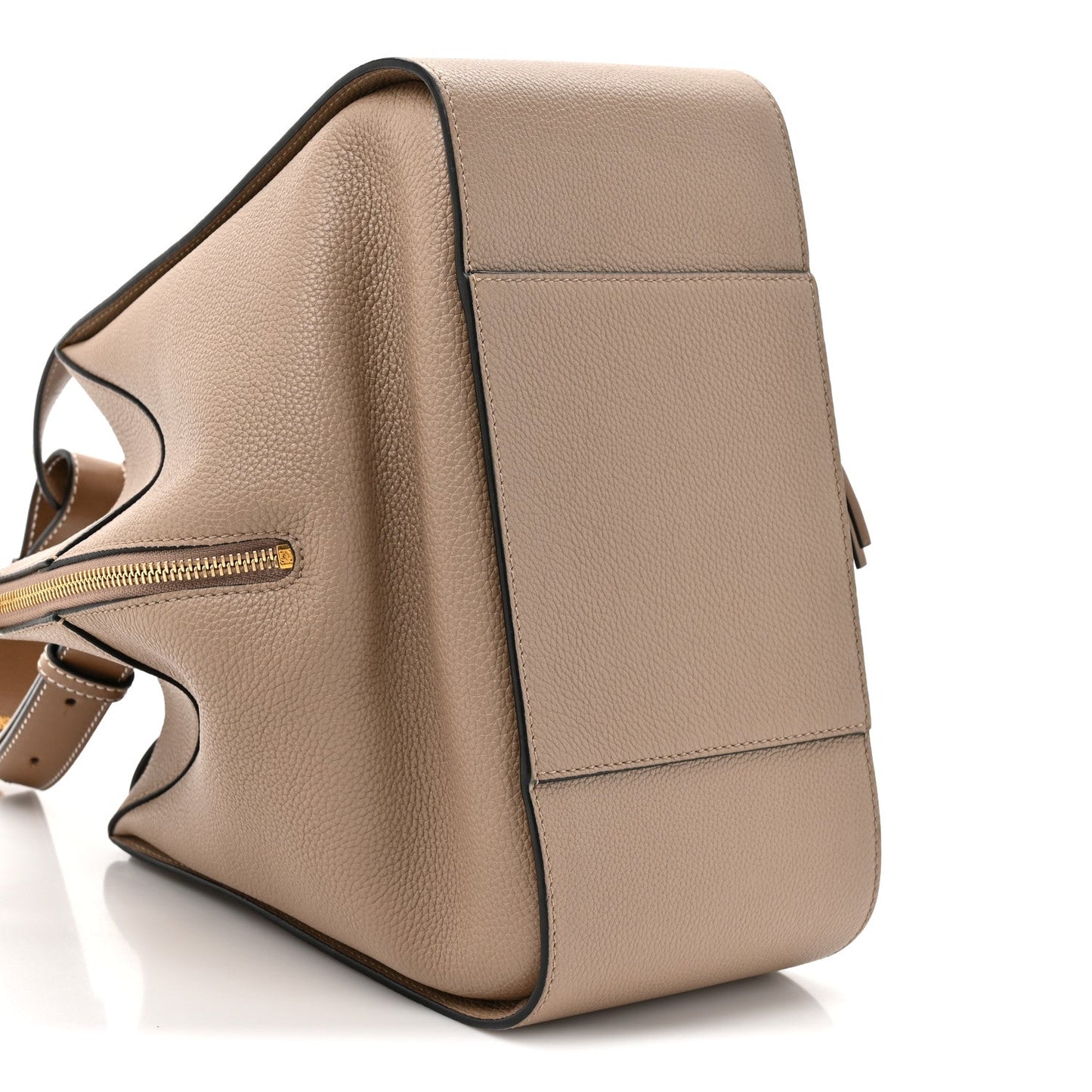 Calfskin Small Hammock Shoulder Bag Sand Mink