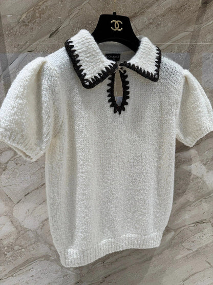 CHANEL 25S CASHMERE SWEATER 319