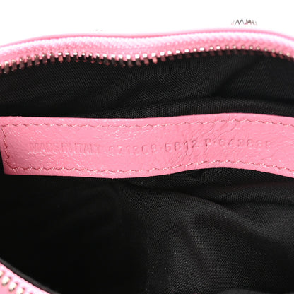 Agneau Arena Le Cagole Shoulder Bag XS Candy Pink