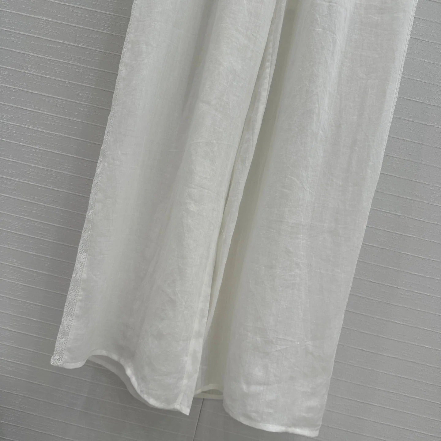 ZIMMERMANN LINEN LACE PANTS 276101