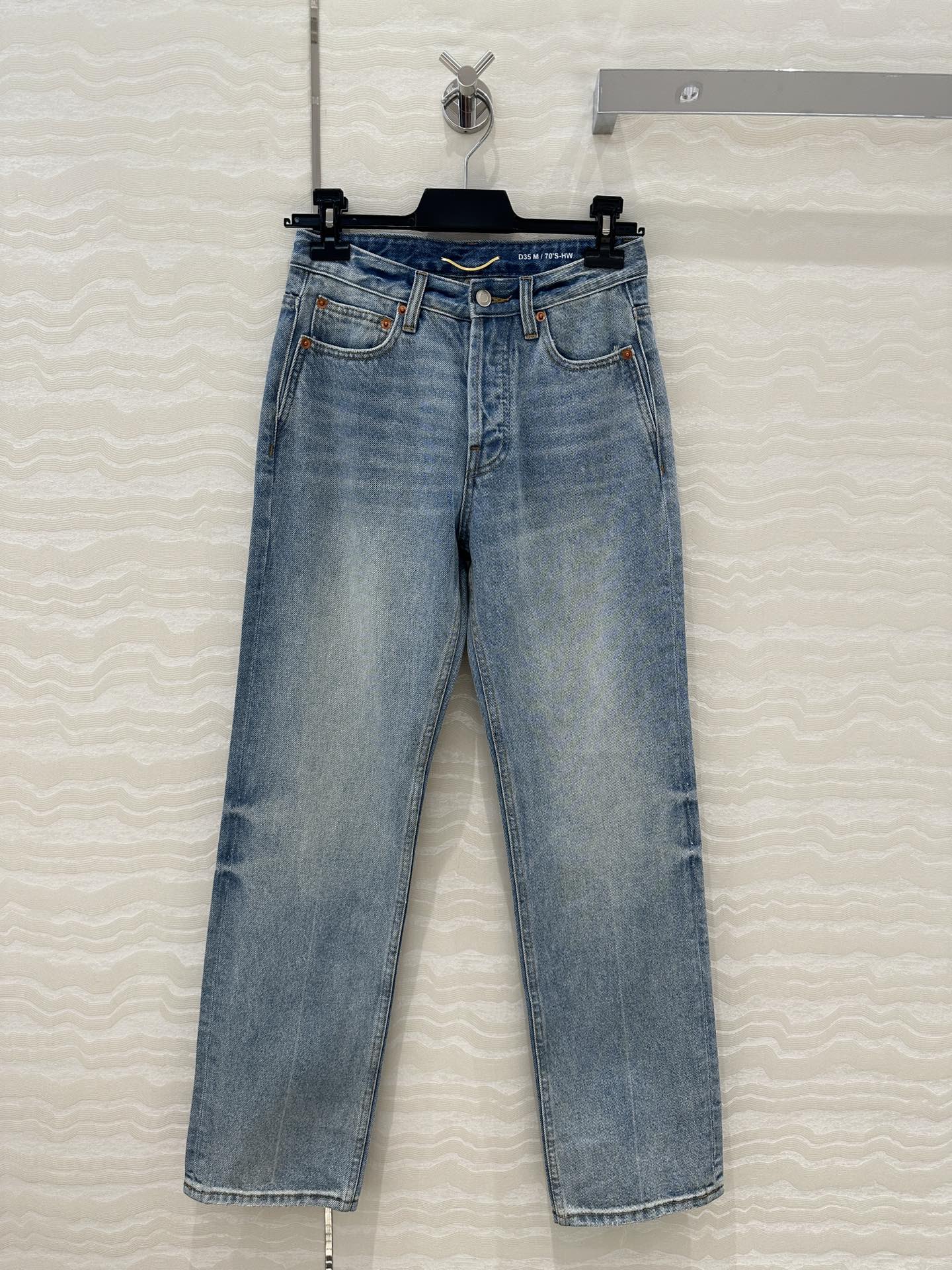 YSL Pant Light Blue Cotton